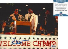 RICHARD GANT SIGNED 'ROCKY V 5' GEORGE DUKE 8x10 PHOTO D PROOF BECKETT COA BAS