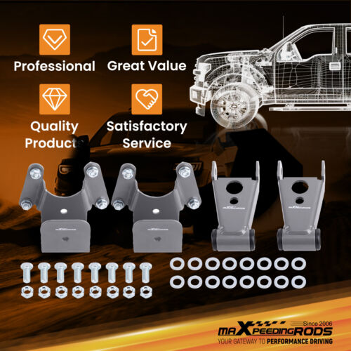 Kit de reducción de caída trasera de 4" para Dodge Ram D150 2x4 1972-93 - Imagen 5 de 12