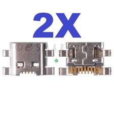 2X LG K30 LMX410 LMX410TK K410 Micro USB Charger Dock Connector Charging Port
