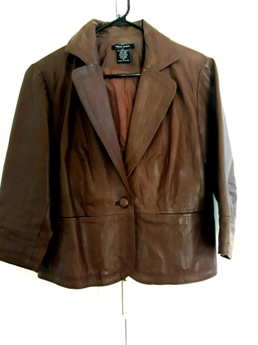 leather jacket 100% cotton lining 