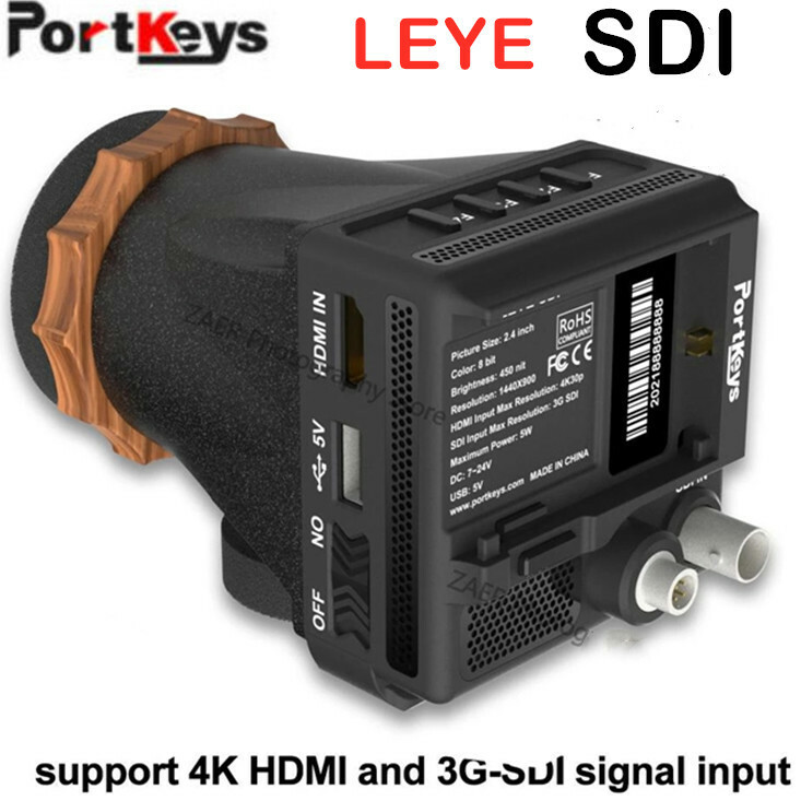 その他 Portkeys LEYE II HDMI Viewfinder Portkeys LEYE II Portable 4K HDMI 2.4