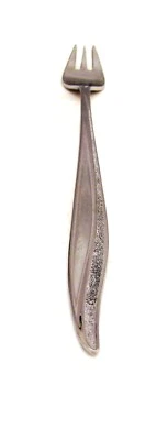 Oneida Oneidacraft Deluxe Textura Cocktail- / Seafood-Gabel 6" Edelstahl - Bild 1 von 4