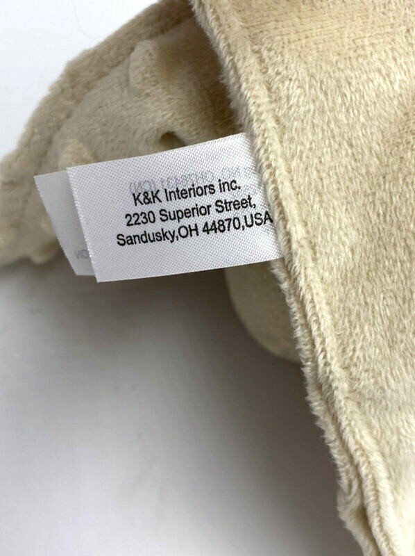 K K Interiors Tan Brown Puppy Dog Bump Dot Baby Security Blanket Small Ebay