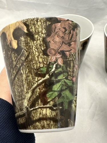 4 Mossy Oak Break-Up Infinity Camo Coffee Mug Cup Hunters Camouflage Nature - Picture 8 of 10