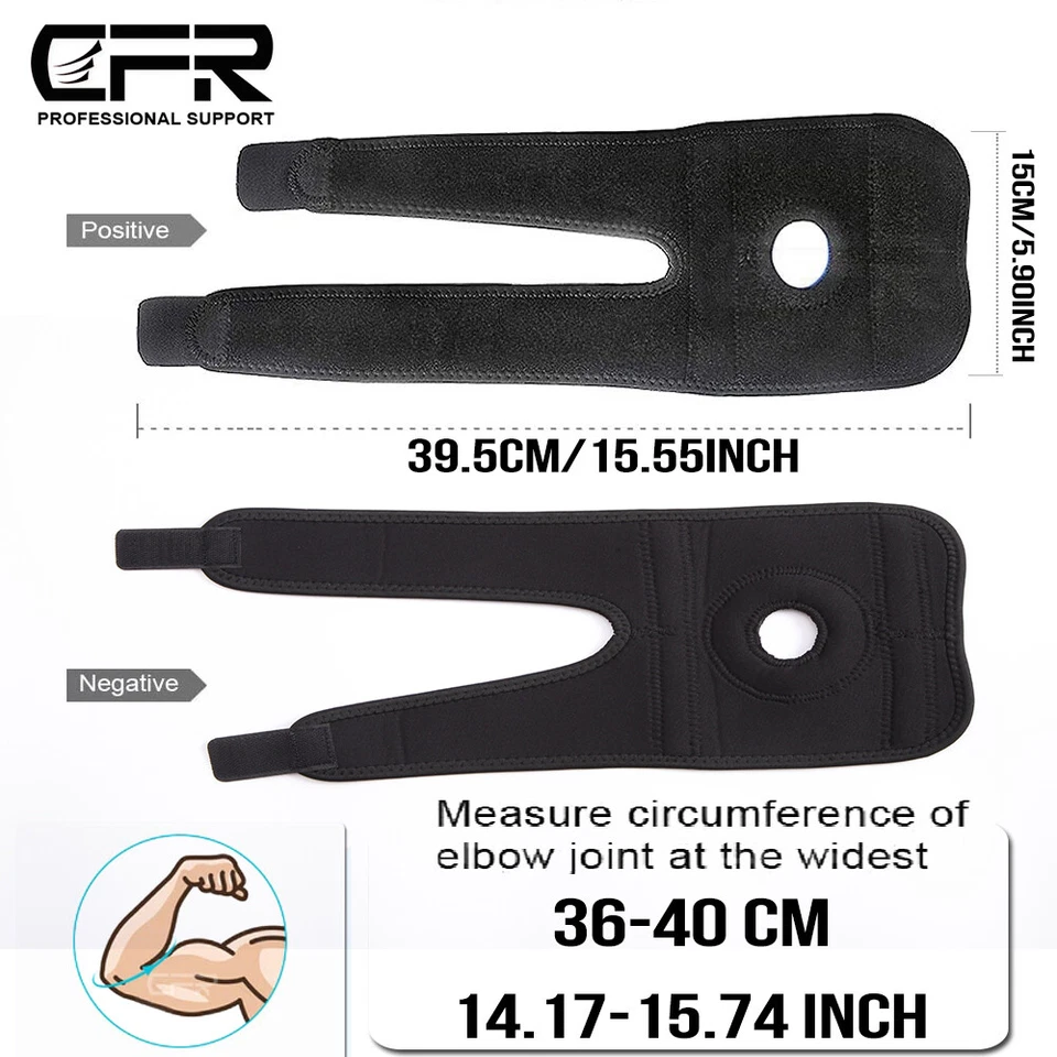 Ellenbogenbandage Tennisarm Bandage Sport Golf Armbandage Epicondylitis Spange - Bild 2 von 4
