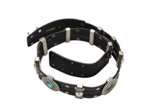 Ceinture Fantaisie Taupe En Simili Cuir - Marque E. Ferri - Taille M - Boucle Métal - Neuve Avec étiquettes
