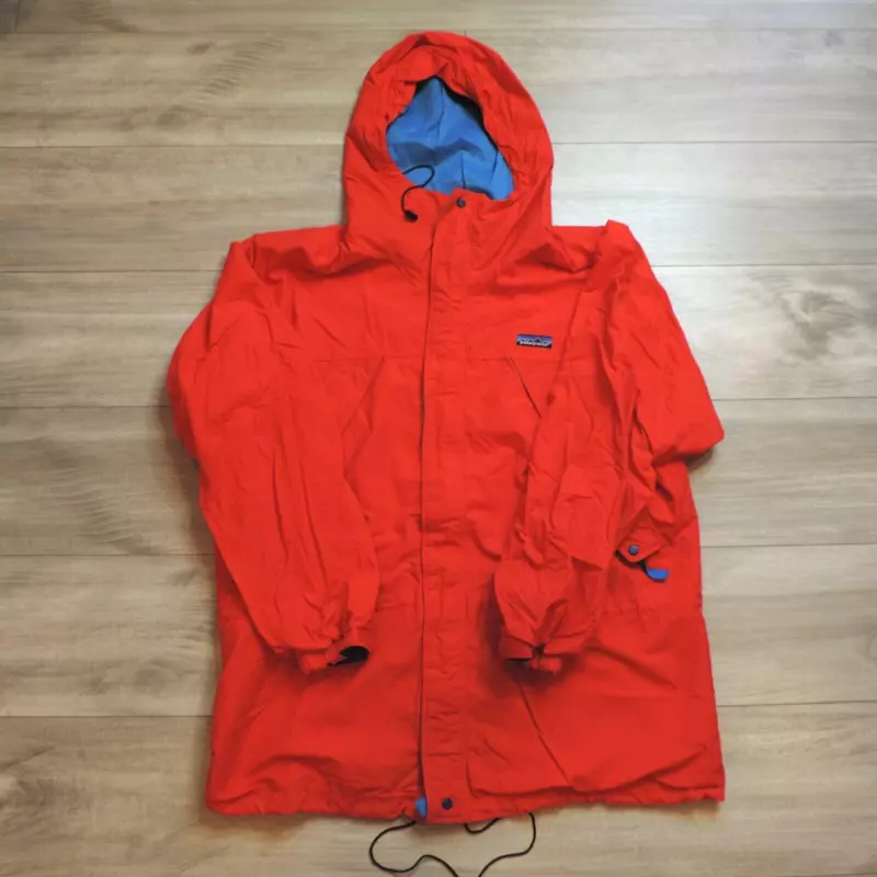 patagonia parka storm full zip hooded vintage waterproof jacket
