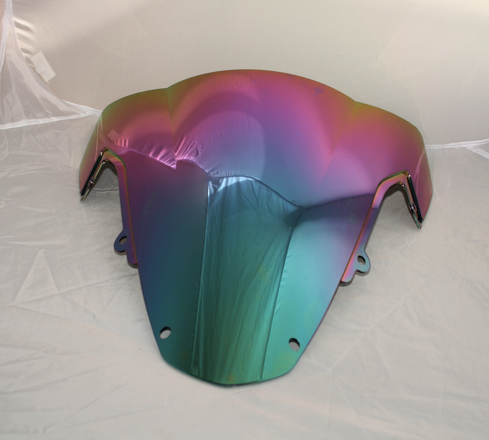 Bulle racing Suzuki GSXR 1000 2003 2004 couleur iridium double courbure