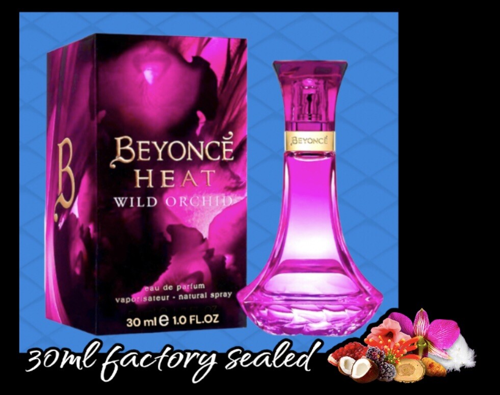 Beyonce オードパルファム 未使用 ミニボトル付き Beyoncé Heat Wild Orchid Eau De Parfum Spray Perfume 30ml NEW