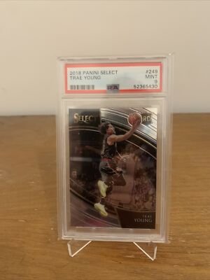 2018-19 Panini Select Courtside #249 Trae Young (RC) - PSA 9 | eBay