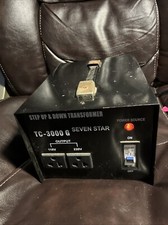 Seven Star TC-3000 110/120/220/240-Volt Step Down up Transformer 3000W Watt