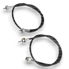 Speedometer And Tachometer Cable Set Compatible With Yamaha Rajdoot RD350