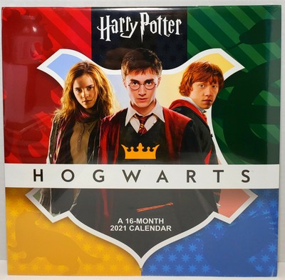 HARRY POTTER HOGWARTS 2021 A 16 Month 12" x 12" Wall ...
