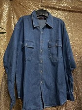 denim shirt men size medium