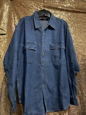 denim shirt men size medium