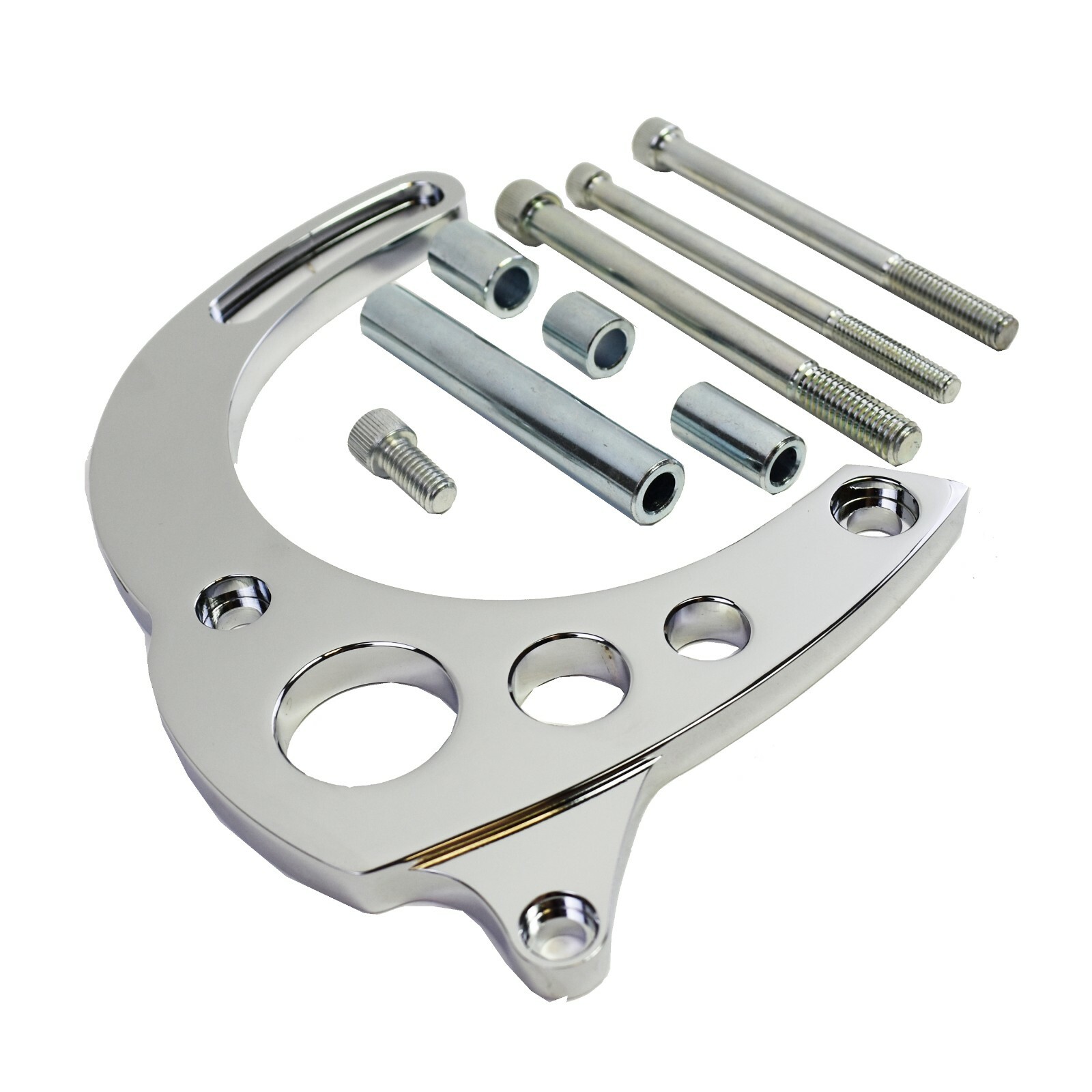Proflow V Belt Drive & Alternator Bracket Kit Anodised Aluminium For Ford BB 429-460 Drivers Side Lo - Foto 4