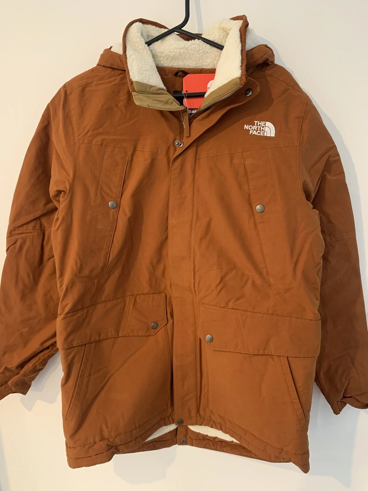 BNWT The North Face Katavi Parka Snow Jacket Tan/Brown Large
Opens in a new window or tab