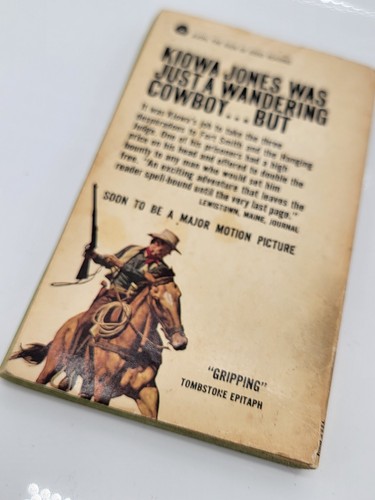 The Dangerous Days Of Kiowa Jones First Printing 1966 Vintage Western Book PB - Imagen 6 de 12