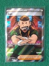 Carte Pokémon Juge 228/91 Secrète Full Art Série EV4.5 Destinées De Paldea FR