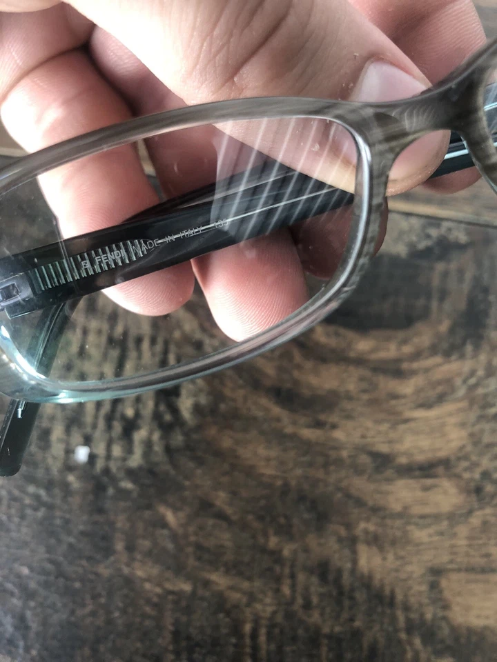 FENDI F569 AQUA JADE MUJER GAFAS MARCO GAFAS 50-14-135 ¡¡NUEVO!! G32 Foto 4 de 4