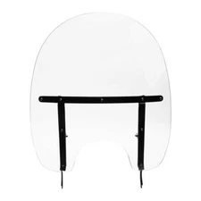 Clear Windshield Mount Bracket Fit For Harley Heritage Softail Classic 2000-2017