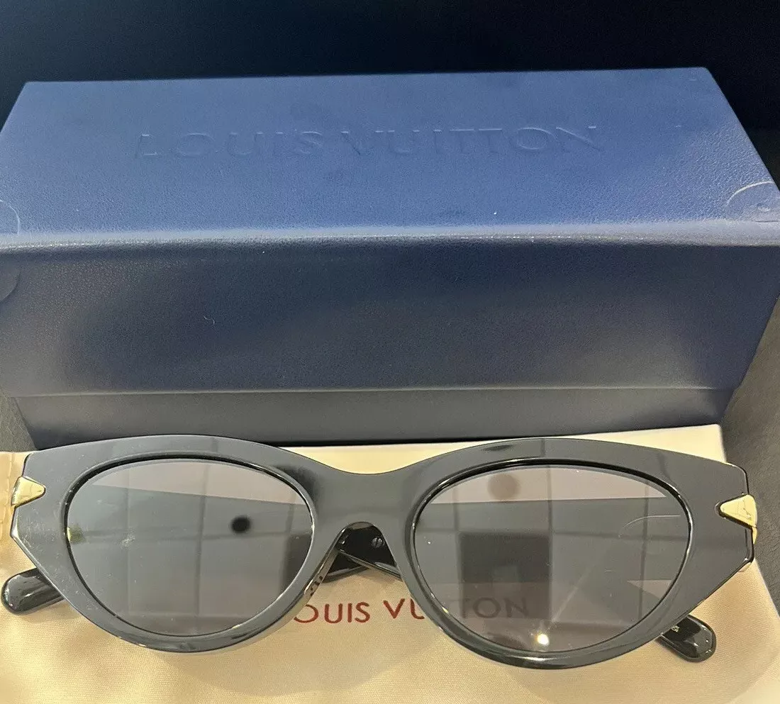 Louis Vuitton: LV Malletage Cat Eye Sunglasses Brand New In Factory Box  “Black”