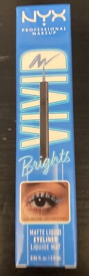 NYX Vivid Brights Matte Liquid Eyeliner, You Choose