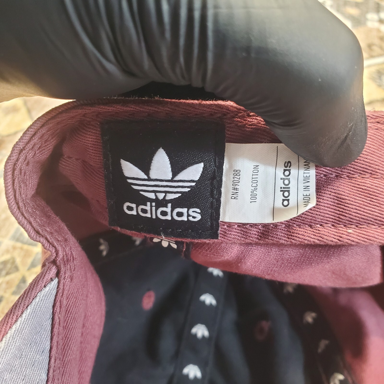 Adidas Strap Back Adjustable Red Embroidered Hat … - image 10