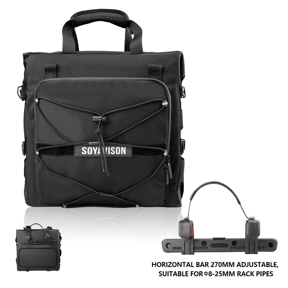 2xMotorcycle Saddlebag Waterproof Side Bag For BMW R1250GS R1200GS F850GS F750GS - Image 2 of 4