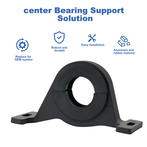 Black Center Bearing Support Solution for Dodge Charger Challenger Scat Pack - Bild 2 von 5