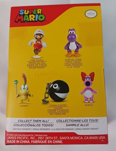 Super Mario Bros Birdo 2.5" Action Figure World of Nintendo Jakks Pacific Toy - Picture 2 of 4