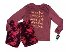 Art Class Girls Size XXL 18 Pajama Short Set 2 Pieces Sleepwear "Offline" NEW