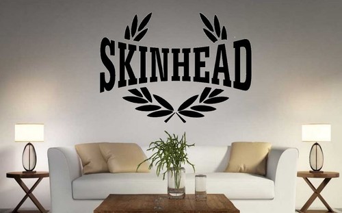 Skinhead In Laurel Leaf Style 70s 80s Vinyl Wall Art Decal Sticker EBay