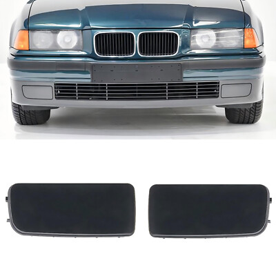 Für BMW 3er E36 1991-1998 Stoßstange Abdeckung Nebelscheinwerfer Gitter Paar