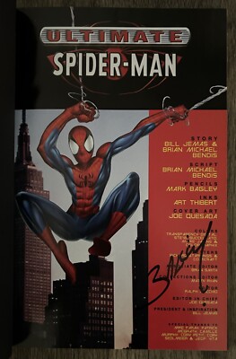 Ultimate Spider-Man Volume 1 (Marvel, 2002, HC) *SIGNED by Mark