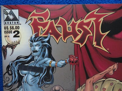 FAUST SINGHA'S TALONS #2  EXTREME VARIANT   2000   TIM VIGIL  AVATAR
