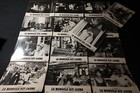 LE MONOCLE RIT JAUNE paul meurisse Barbara Steel 14 photos lobby cards 1964