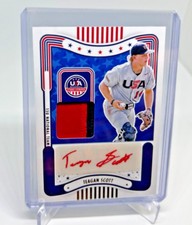 2024 Panini Stars & Stripes TEAGAN SCOTT RC Game-Used Patch AUTO RPA 14/25