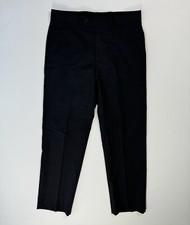 Brooks Brothers Fitzgerald Wool Dress Pants 33x30 Grey Career Office Modern