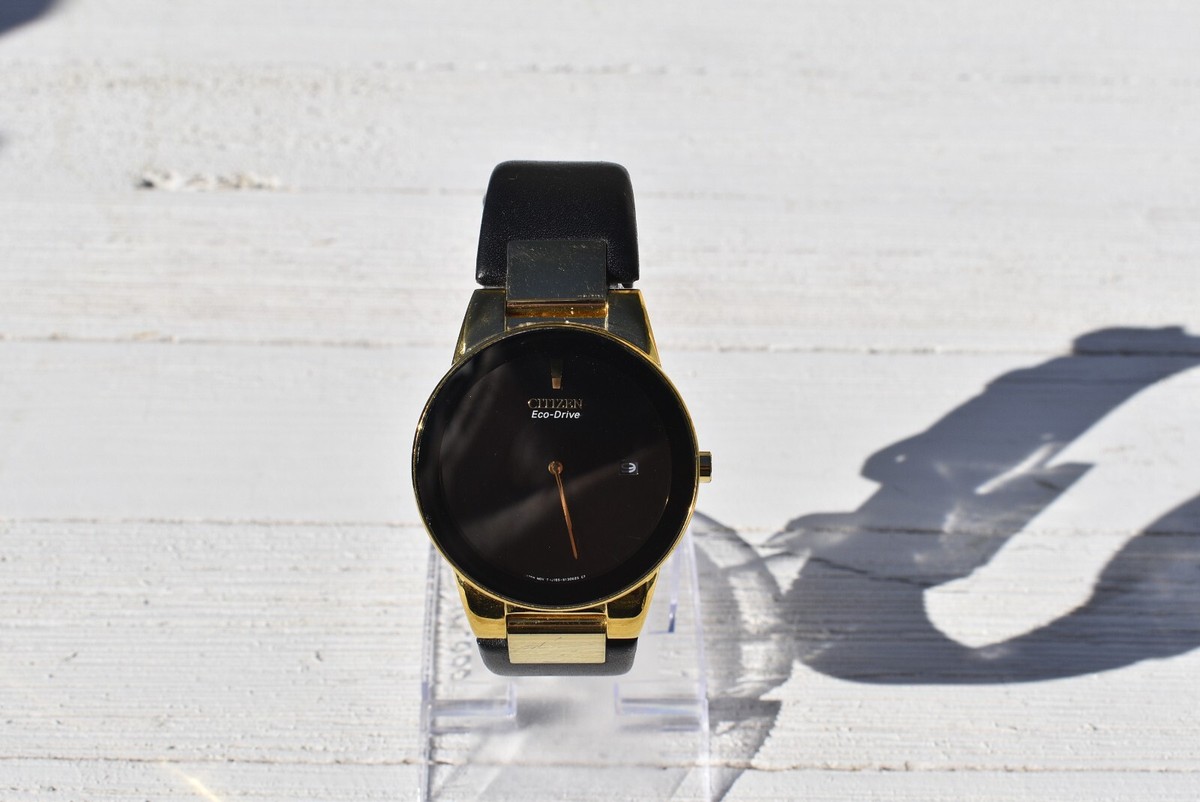 CITIZEN AUTOMATIC 時計 ブラックレザー CITIZEN COLLECTION シチズン コレクション メカニカル 自動巻き