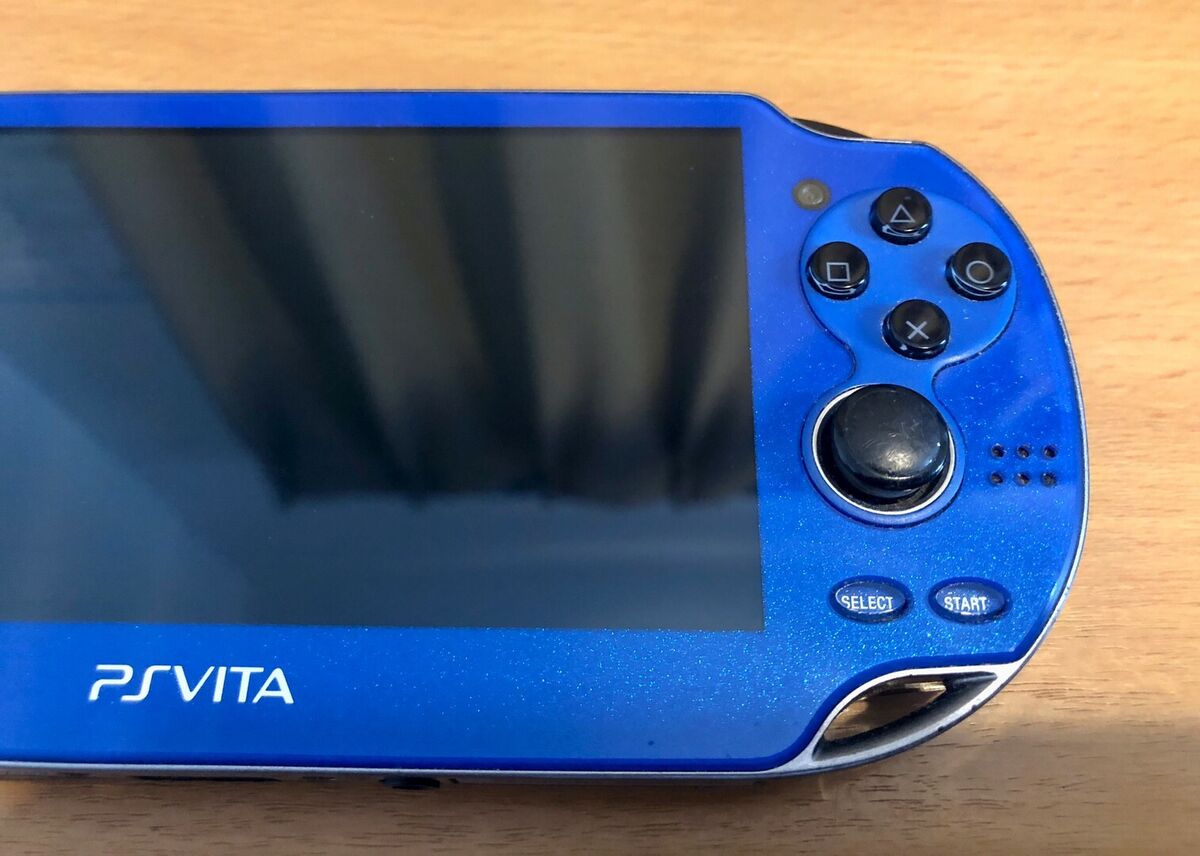 PS Vita PCH-1000 Sony Playstation Sapphire Blue Console Excellent FS