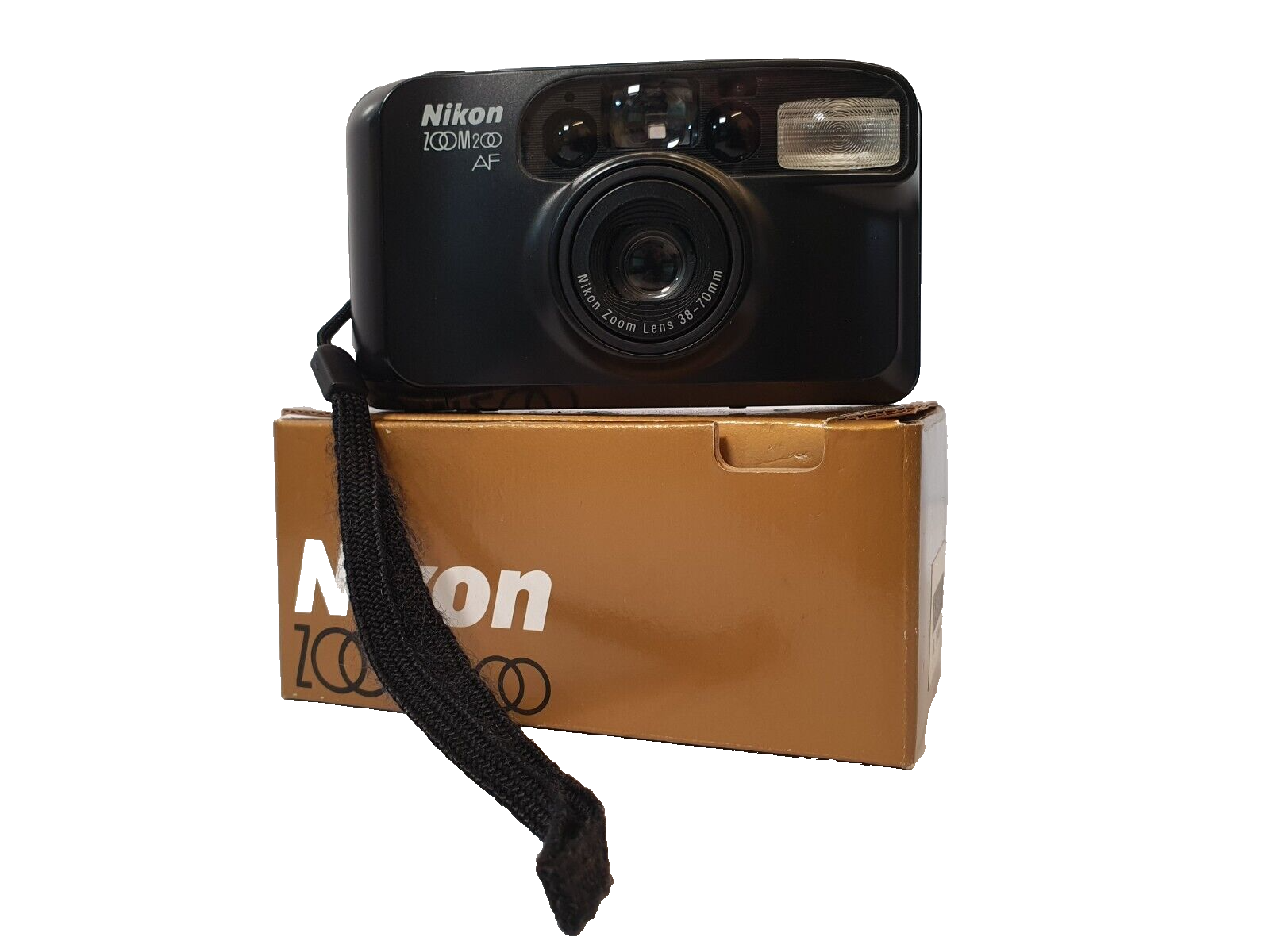 Nikon Zoom 200 AF Point and Shoot 35mm Film Camera