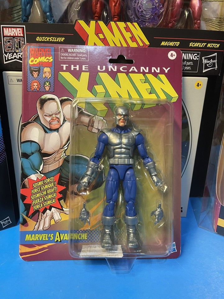 Marvel Legends Magneto Quicksilver Toad Blob Pyro Mystique Rogue Family ...