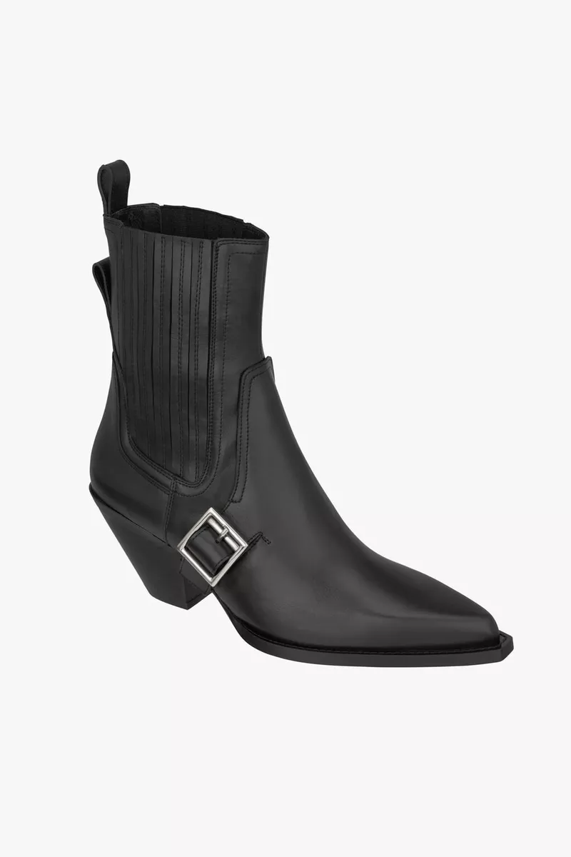 Zara cowboy ankle clearance boots