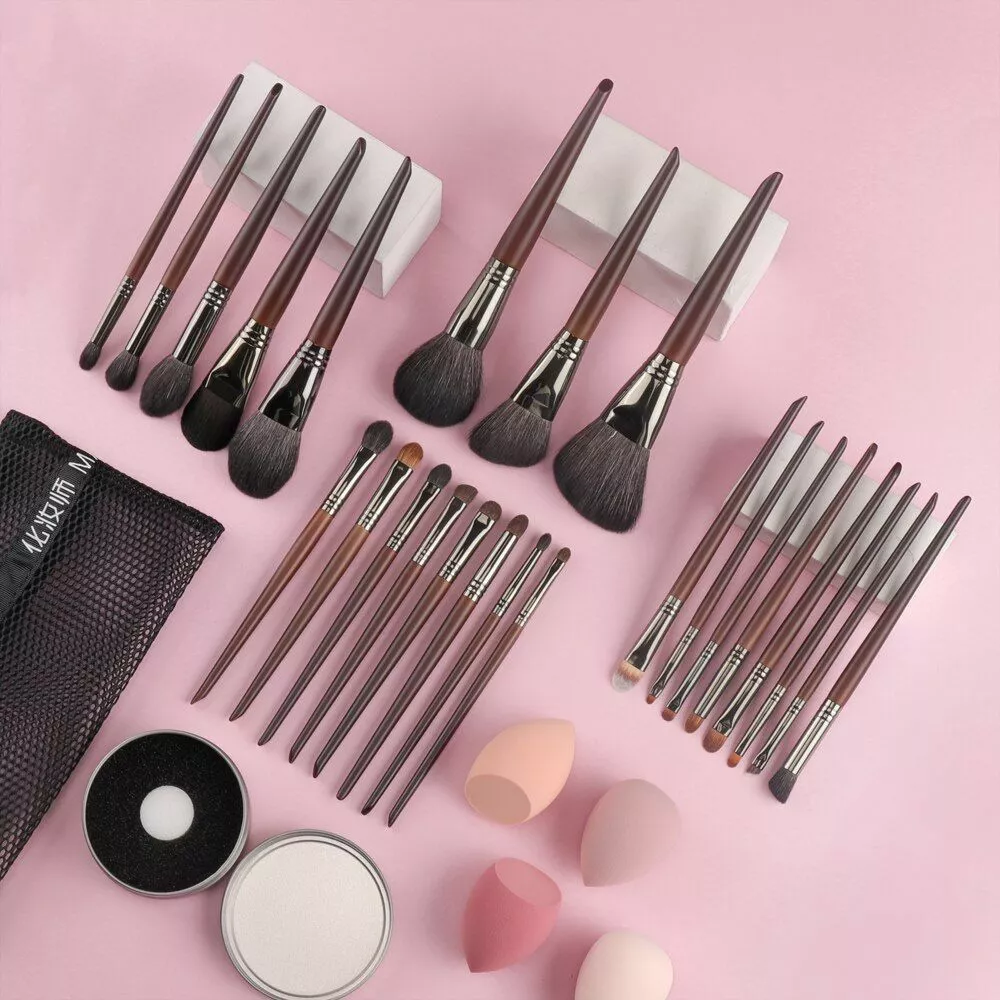 Makeup Brush Set Soft Goat Hair Eye Shadow Blending Make Up Tool