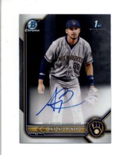 ANTONIO PINERO 2022 BOWMAN CHROME ROOKIE ON CARD AUTOGRAPH AUTO RC BD2059
