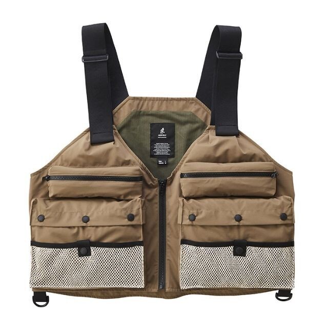 ウェア GRAMiCCi PERFORMANCE Fishing Vest Gramicci 3Layer Fishing Vest M Water-Resistant GRQDActive