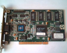 PCI Video card S3 Vision968 968 2MB V2.05.08 MPVXP0010X NumberNine PC00BPZ0-3 #9