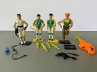 Vintage Street Fighter GI Joe Lot of 4 Mixed Incomplete TLC Ryu Guile Chun Li