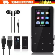 Bluetooth16GB MP4/MP3 Verlustfrei Musik Player Recorder Sport Tragbar DE